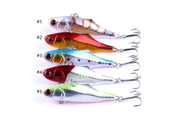 7cm/24g Full Swimming Hard Baits Set For Fishing Bagged