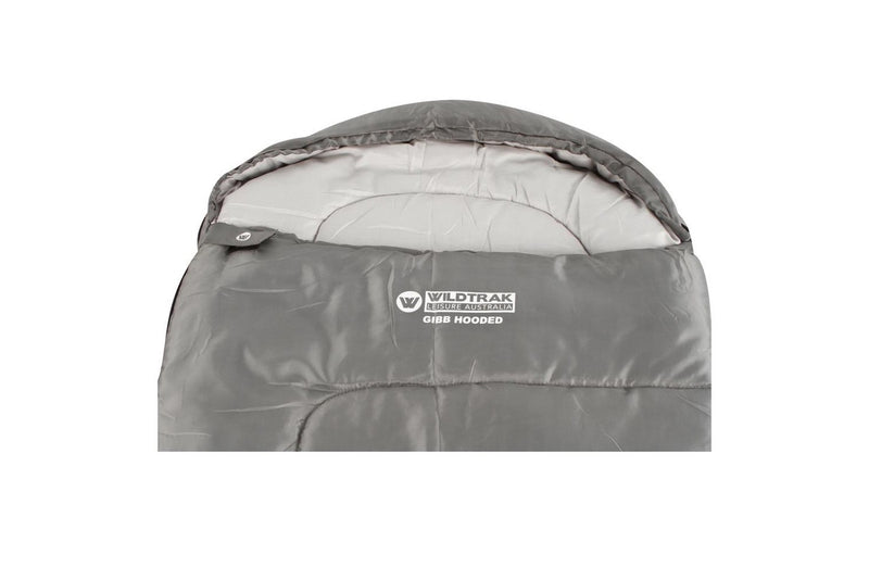 Wildtrak Leisure Australia Gibb Portable Travel Hooded Sleeping Bag 215cm