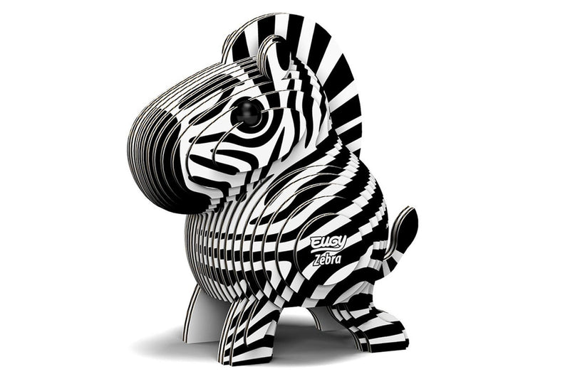 Eugy: Zebra - 3D Cardboard Model