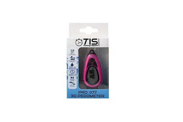 TIS Pro 077 Pedometer (Pink) (One Size)