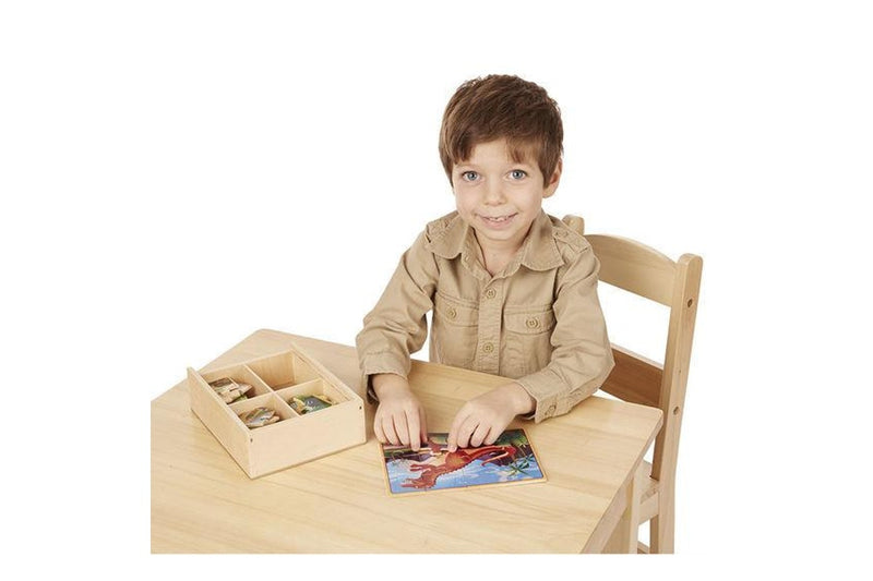 Melissa & Doug: Dinosaur - Puzzles in a Box