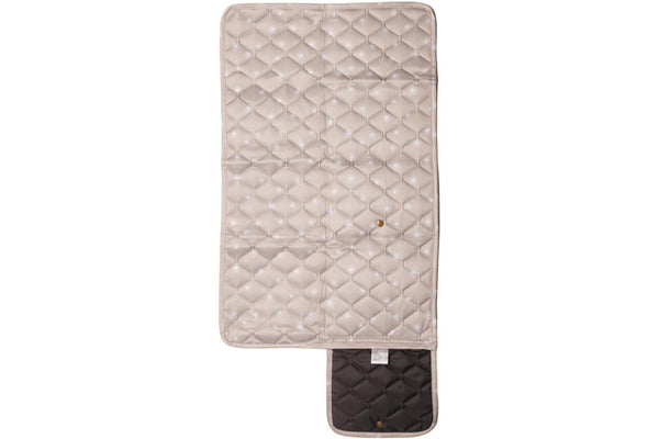 Nestling: Waterproof Quilted Change Mat - Oat Sunshine