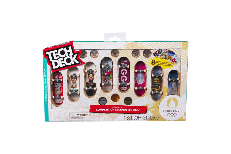 8PK Spin Master Tech Deck 96mm Olympic Board Fingerboard Skate Kids Toy 6+