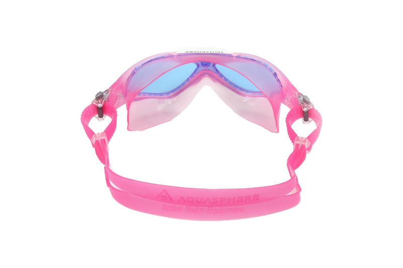 Aquasphere Childrens/Kids Vista Swimming Goggles (Pink/White) (One Size)