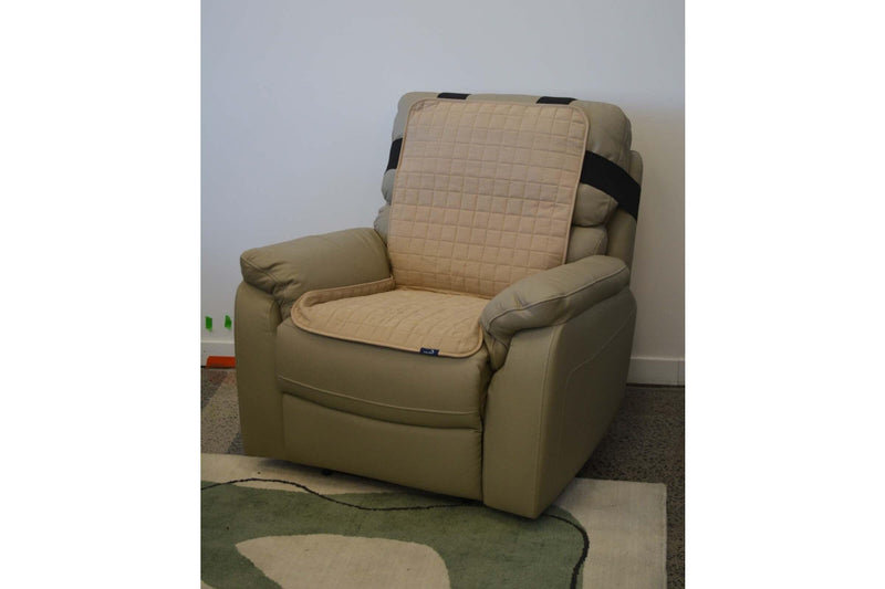 Brolly Sheets: Recliner Protector - Beige