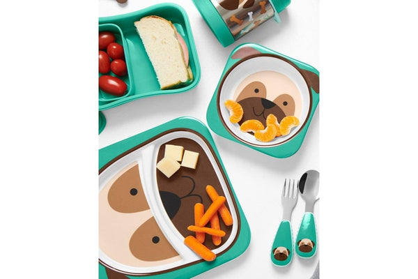 Skip Hop: Zoo Utensils Fork & Spoon Set - Pug