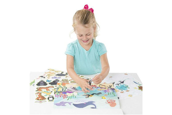 Melissa & Doug: Habitats Reusable Sticker Pad