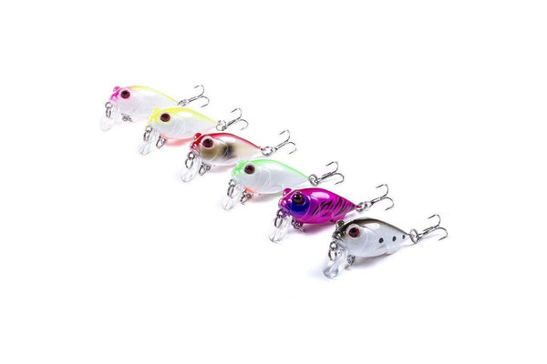 4 Piece Small Fat Lure Bait Set 4cm/5.2g