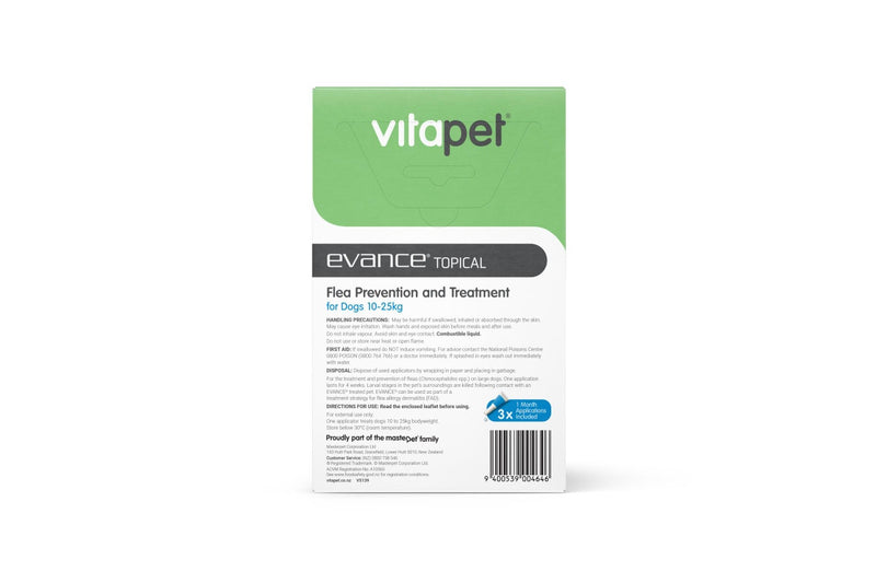 Vitapet: Evance for Dogs 10-25kg (3 Pack)