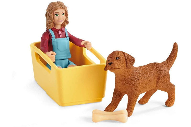 Schleich - Puppy Wagon Ride