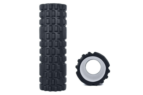 Adidas Fitness Foam Roller - Black Textured