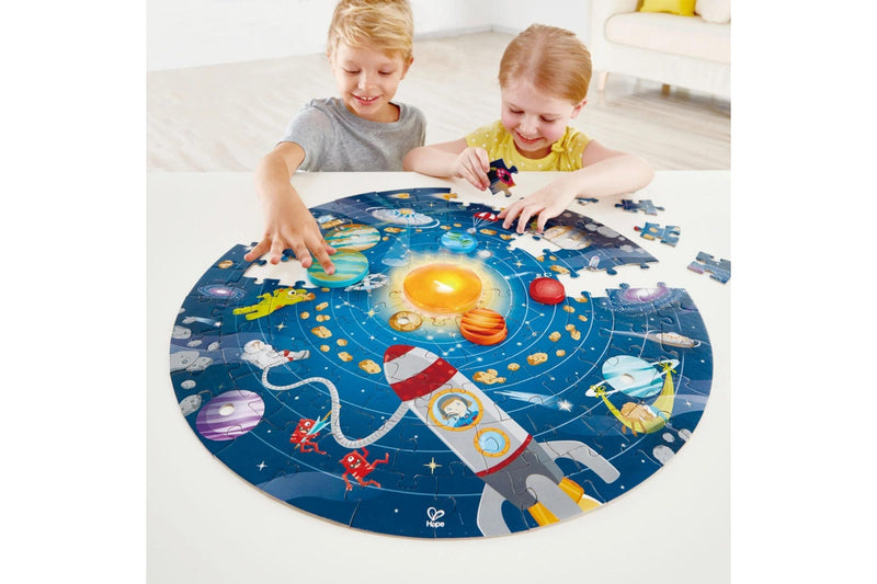 Hape: 100-Piece Puzzle - Solar System