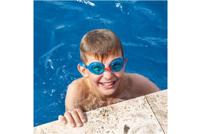 Zoggs Childrens/Kids Ripper Tinted Swimming Goggles (Blue/Red) (6-14 Years)