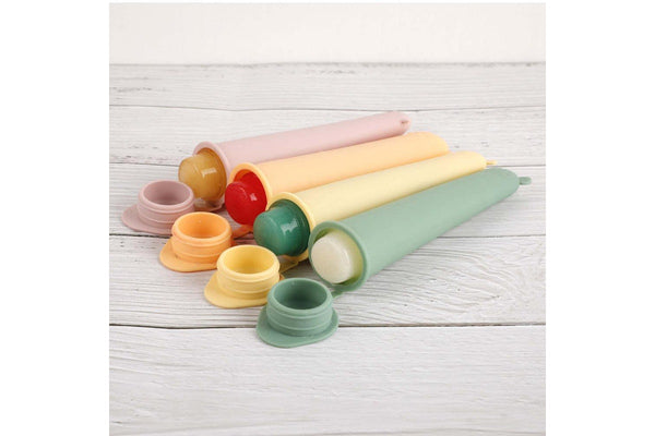 Haakaa: Silicone Ice Pop Mould - Apricot