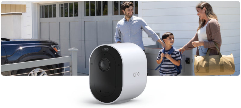 Arlo Pro 5 2K Spotlight Wire-Free Camera, 2 Pack White (VMC4260P-100AUS)