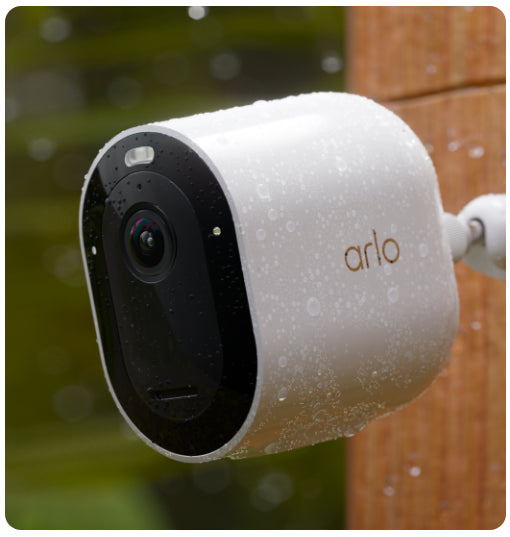 Arlo Pro 5 2K Spotlight Wire-Free Camera, 2 Pack White (VMC4260P-100AUS)