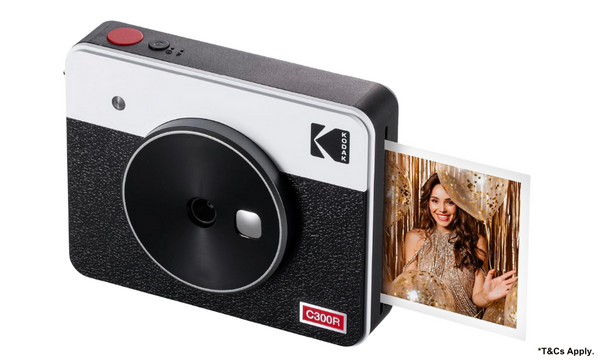 Kodak Mini Shot 3 Retro 2-in-1 Portable 3x3” Wireless Instant Camera & Photo Printer