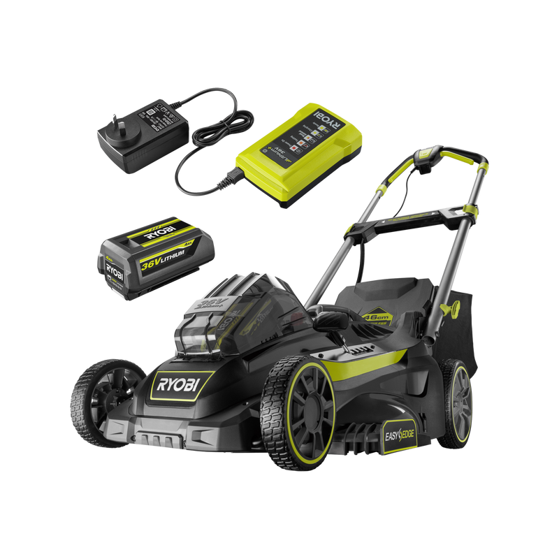 Ryobi 36V 46cm Brushless Lawn Mower 4.0Ah Kit