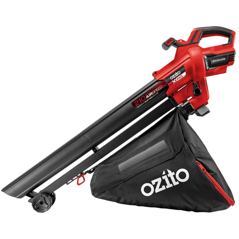 Ozito PXC 18V Brushless Blower Vacuum PXBVS-018 - Skin Only