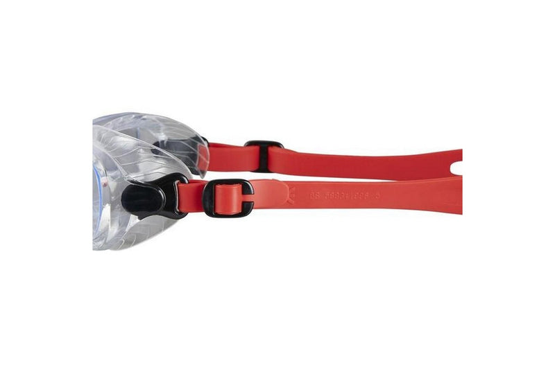 Speedo Childrens/Kids Futura Classic Swimming Goggles (Red/Clear) (One Size)