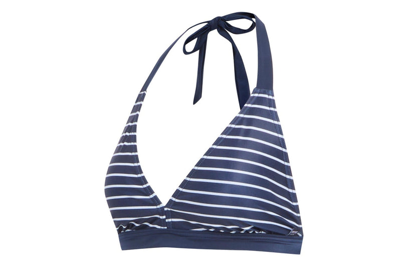 Regatta Womens/Ladies Flavia Stripe Bikini Top (Navy/White) (16 UK)