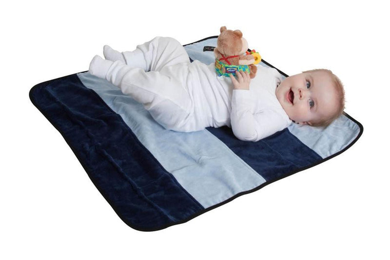 Mum 2 Mum: Play n' Change Mat - Baby Blue/Navy