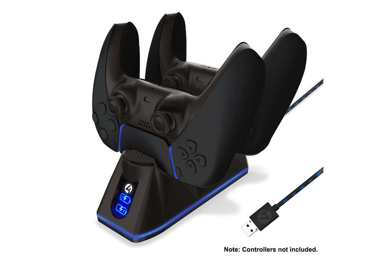 4Gamers PS5 SP-C100V Twin Charging Dock (Black)