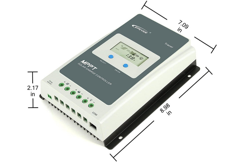 Mppt Solar Controller Charge 40A