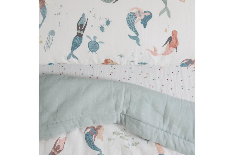 Little Unicorn: Toddler Bedding Set - Mermaid Party