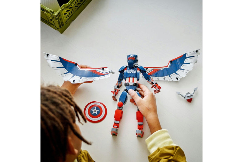 LEGO Marvel: New Captain America Construction Figure - (76296)