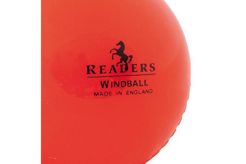 Readers Windball Training Cricket Ball (Orange) (One Size)