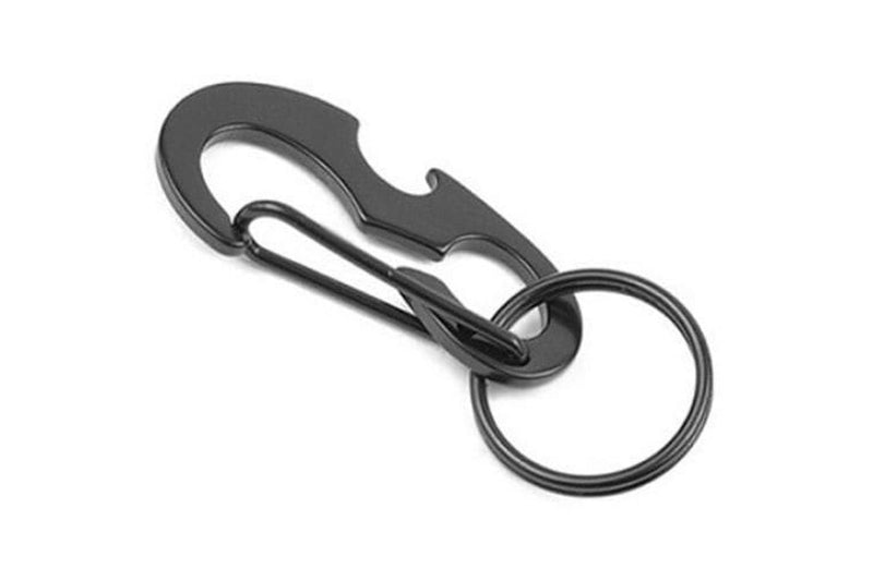 Carabiners Durable Shape Multifunctional Black - Black