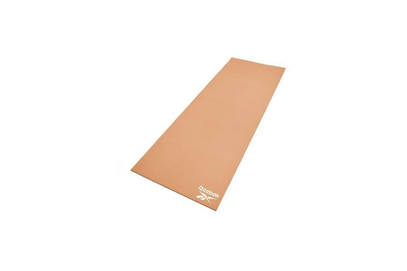 Reebok Double Sided Yoga Mat - Black / Desert Dust - 6mm