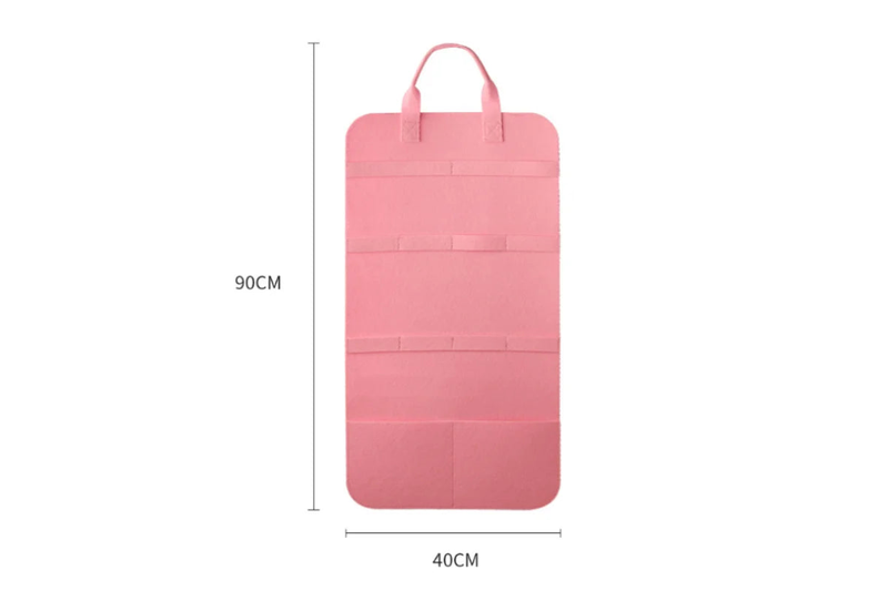 Pet Storage Bag Cat Toy For Stick Toys Catnip Dog Comb Interactive Organizer Products - Pink