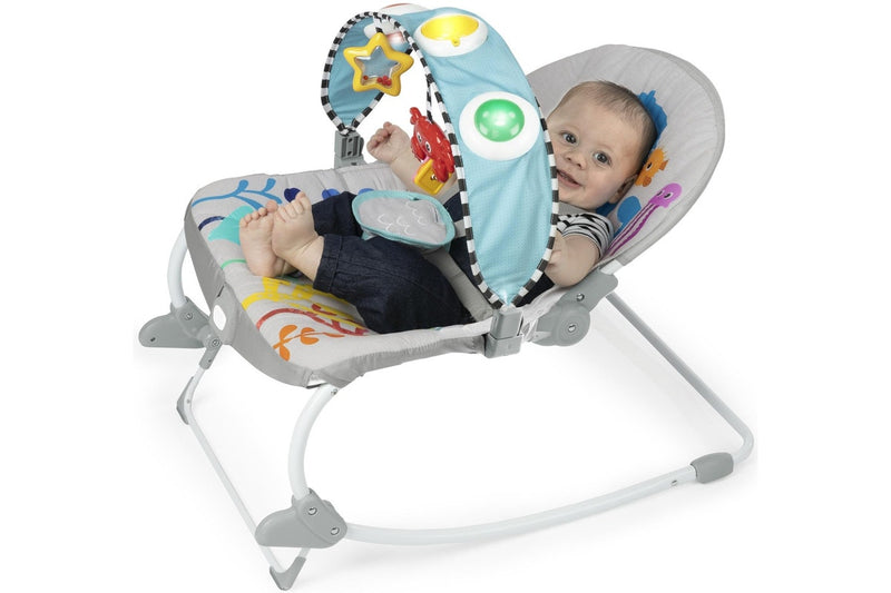 Baby Einstein: Ocean Explorers Kick it to Opus Musical Infant to Toddler Rocker