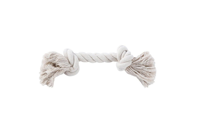 3PK Paws & Claws 30cm Eco Braided Knotted Rope Pet Dog Cotton Teeth Chew Toy