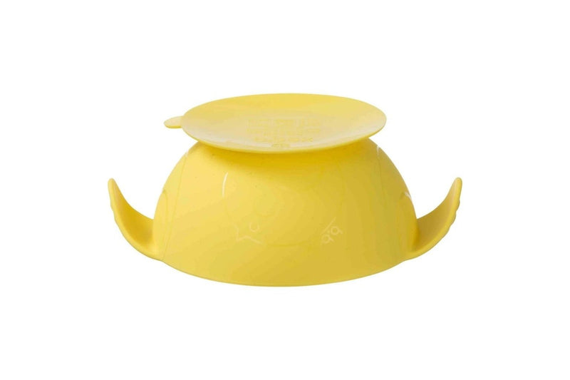 B.box Silicone Bowl & Spoon - Lemon Sherbert