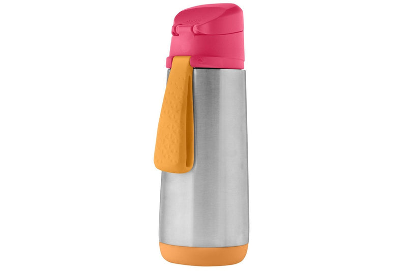 b.box: Insulated Sport Spout Bottle - Strawberry Shake (500ml)