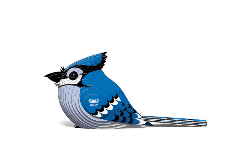 Eugy: Blue Jay - 3D Cardboard Model