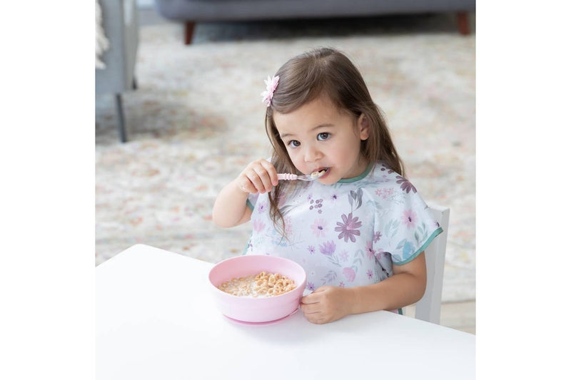 Bumkins: Silicone Grip Bowl - Pink