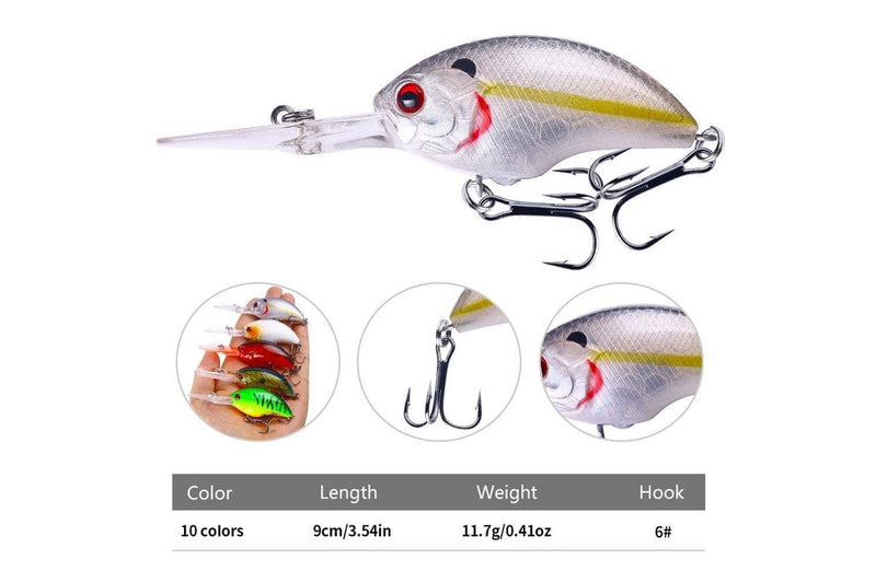 Compact Fake Bait For Rock Fishing