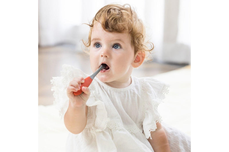 Mombella: Baby Silicone Training Toothbrush (6mths+)