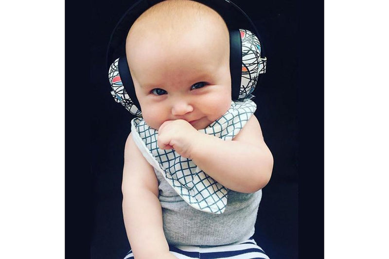 Banz: Baby Earmuffs - Squiggle (2 & under)