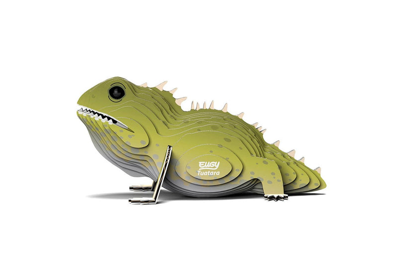 Eugy: Tuatara - 3D Cardboard Model