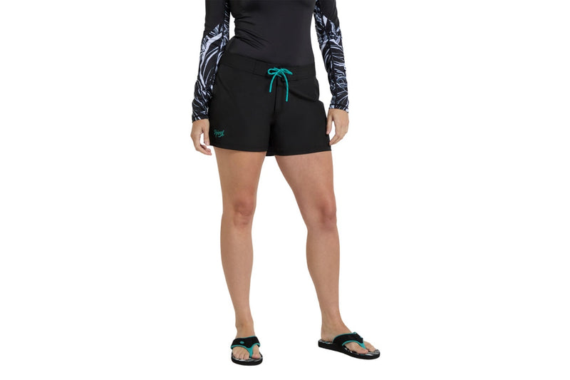 Animal Womens/Ladies Aurora Swim Shorts (Jet Black) (6 UK)