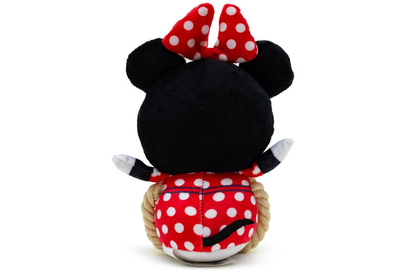 Disney: Squeaker Plush with Rope Dog Toy - Minnie Mouse