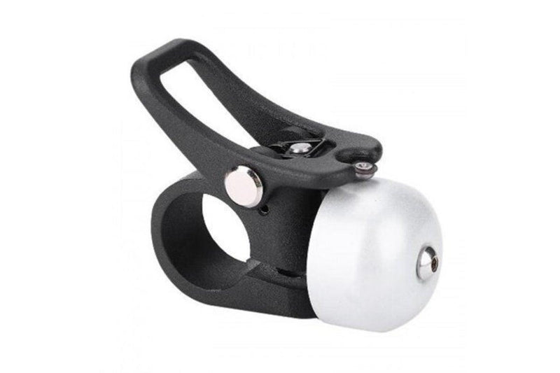 Alloy Bell Horn Ring With Quick Release Mount For Xiaomi Mijia M365 Scooter White - Standard