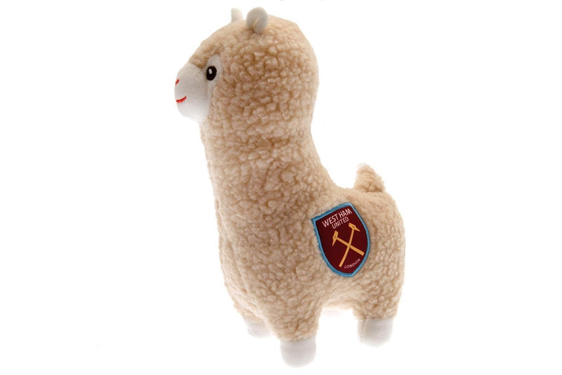 West Ham United FC Llama Plush Toy (Cream) (One Size)