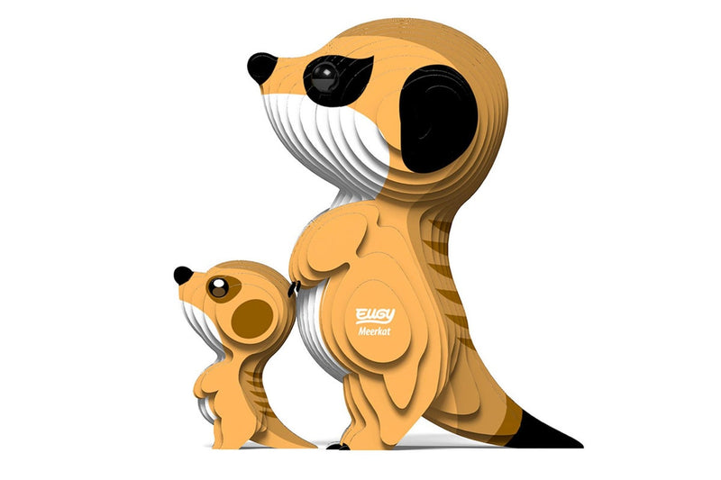 Eugy: Meerkat - 3D Cardboard Model