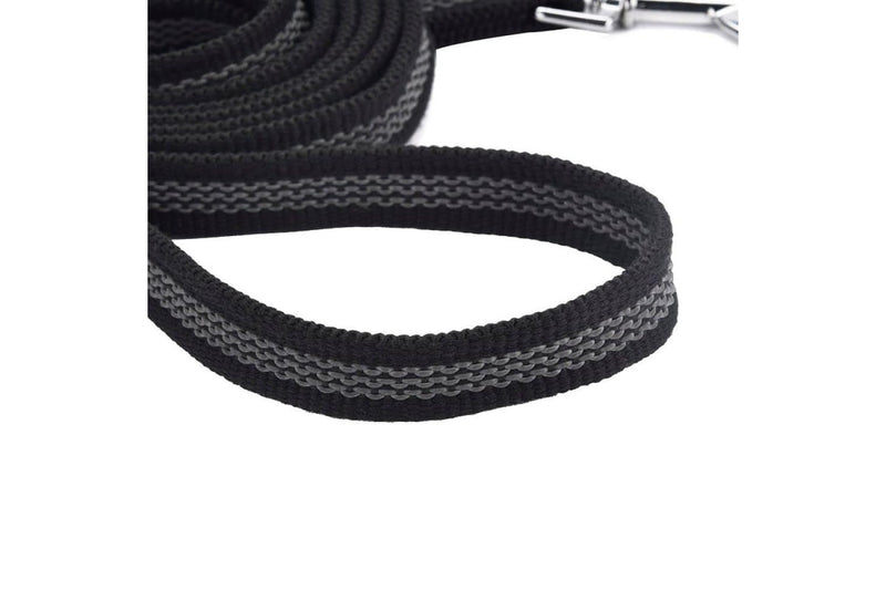 Anti-skid Rubber And Nylon Hand-held Design Dog Leash